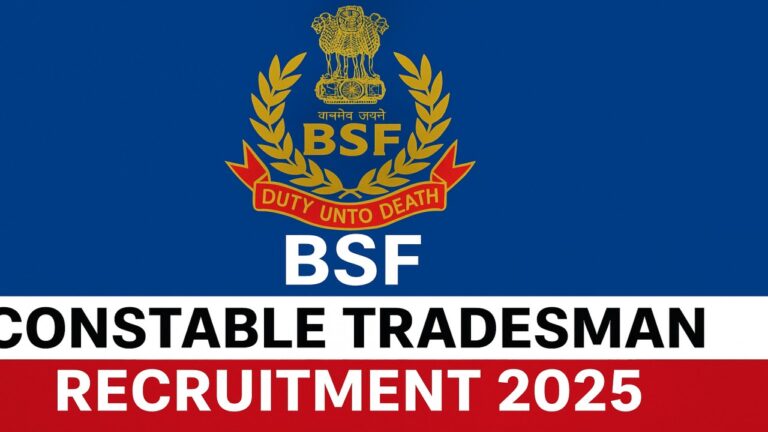 BSF Constable Tradesman