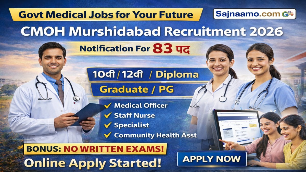 CMOH Murshidabad Recruitment