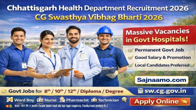 CG Swasthya Vibhag Bharti